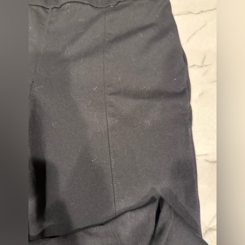 Anne Klein Black Pull On Ponte Riding Pants Stretch Comfort Waist XL - Picture 4 of 16